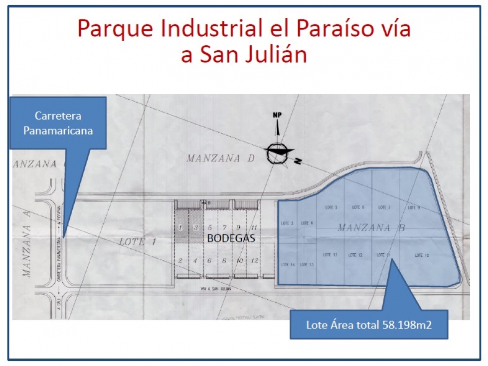 LOTE DE 58.118m2 PARA INVERSION SANTANDER DE QUILICHAO - 2