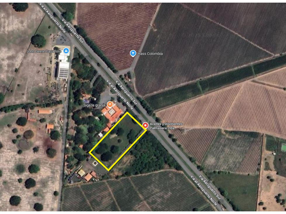 LOTE 13.229 m2 PARA INVERSION AUTOPISTA YUMBO - PALMIRA