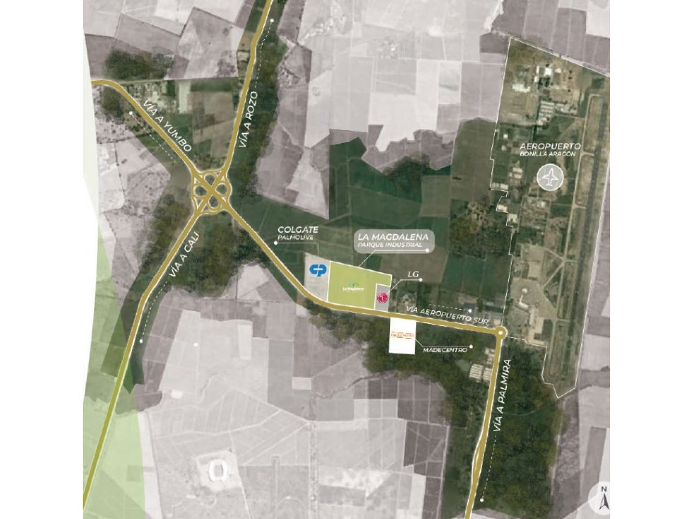 VENDE / ALQUILA AREAS PARQUE INDUSTRIAL PALMIRA — foto 4