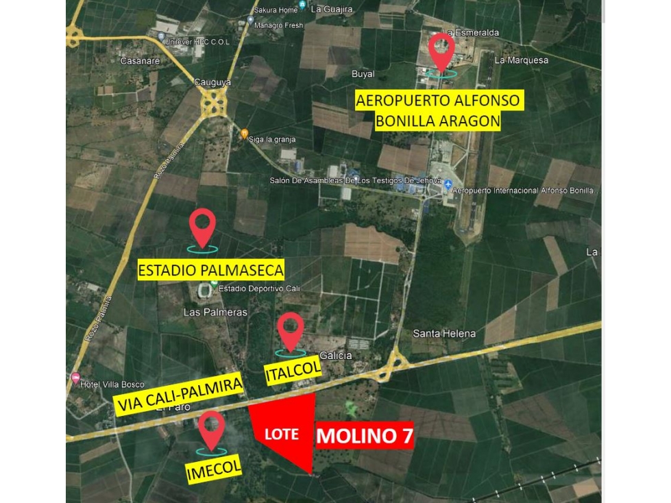 VENDE LOTE / TERRENO EN PARQUE INDUSTRIAL VIA PALMIRA — foto 4