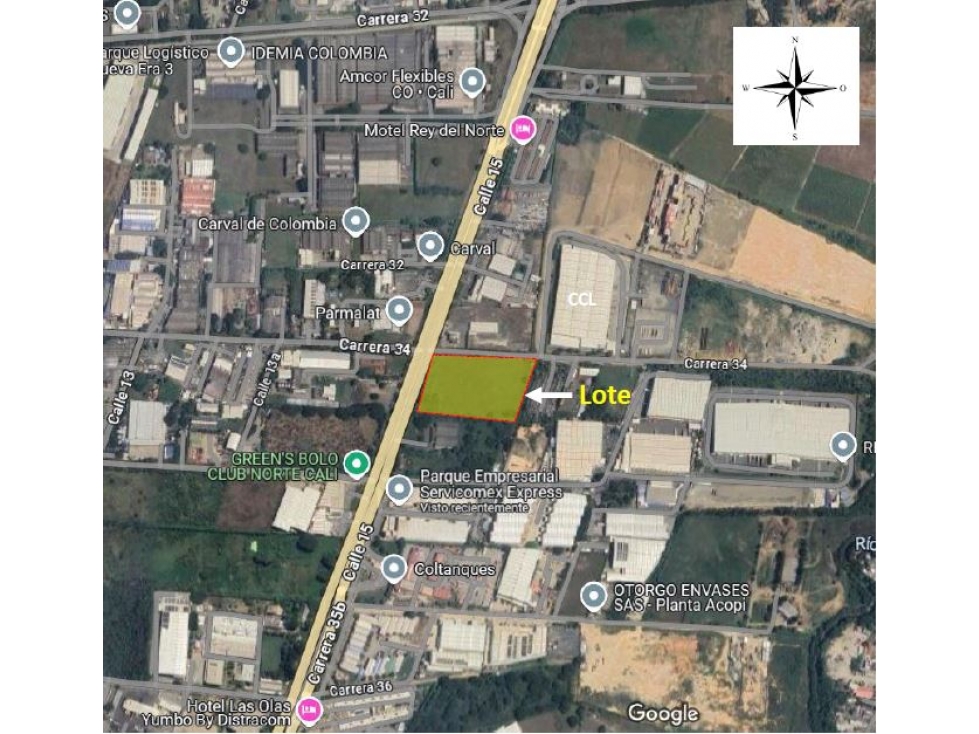LOTE DE 23.668 M2 EN VENTA EN LA AUTOPISTA CALI - YUMBO - 4