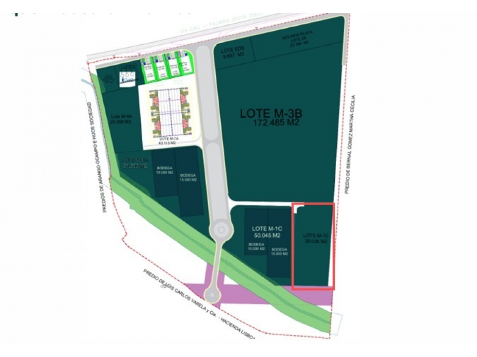 VENDE LOTE / TERRENO EN PARQUE INDUSTRIAL VIA PALMIRA — foto 5