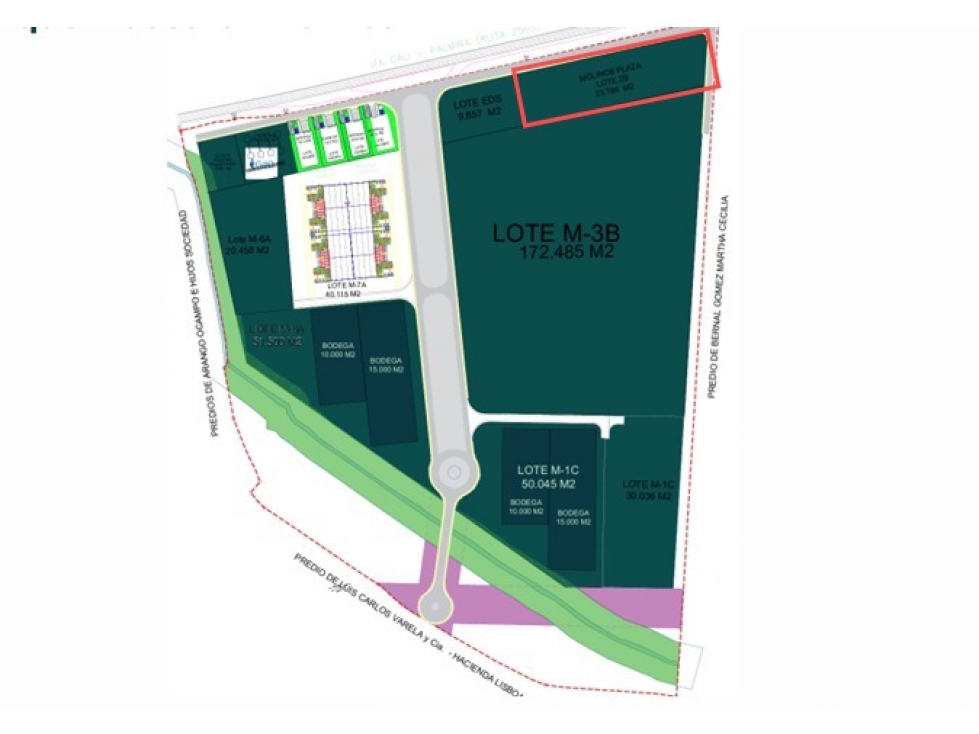 VENDE LOTE / TERRENO EN PARQUE INDUSTRIAL VIA PALMIRA — foto 5