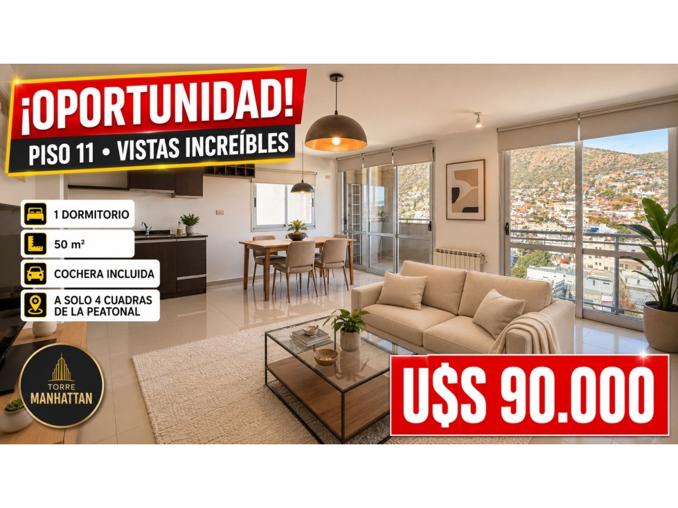 VENTA DPTO PISO 11 VISTA PANORAMICA - 1