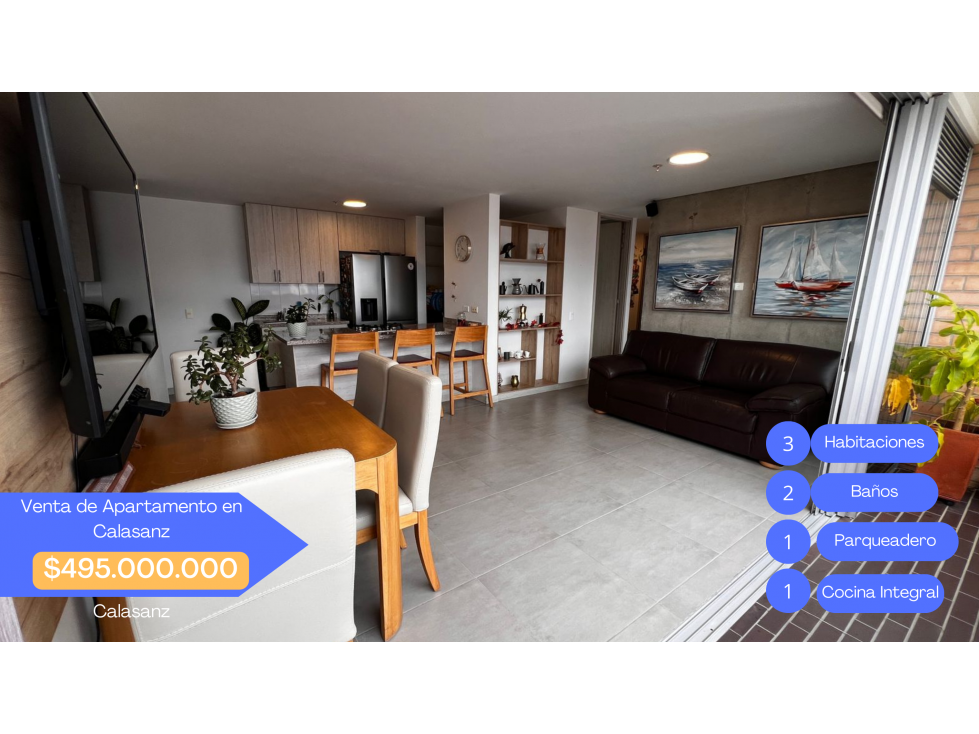 Venta de Apartamento en Calasanz — foto 2