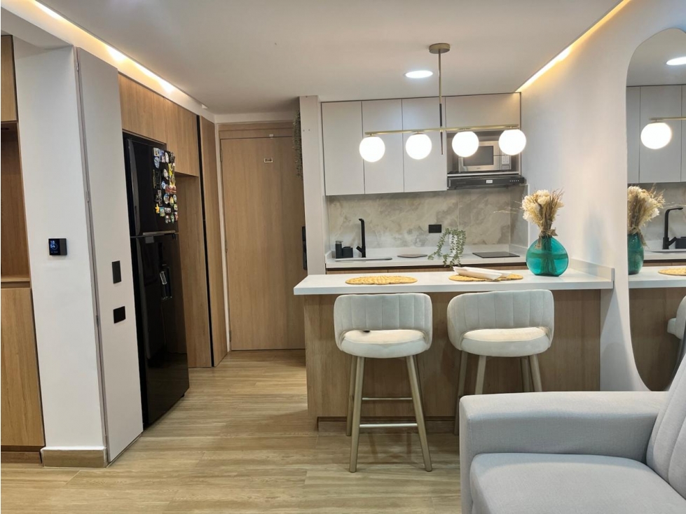ARRIENDO APARTAESTUDIO AMOBLADO MODERNO BARRIO PAMPALINDA — foto 4