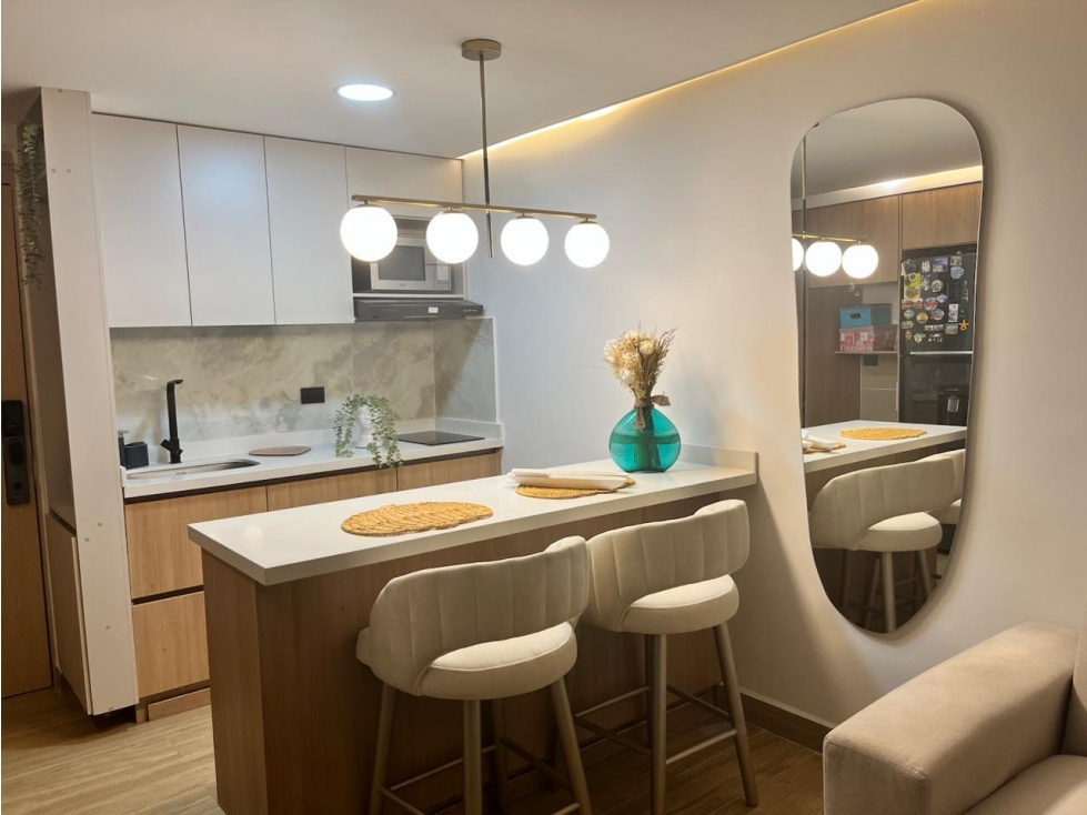ARRIENDO APARTAESTUDIO AMOBLADO MODERNO BARRIO PAMPALINDA — foto 5