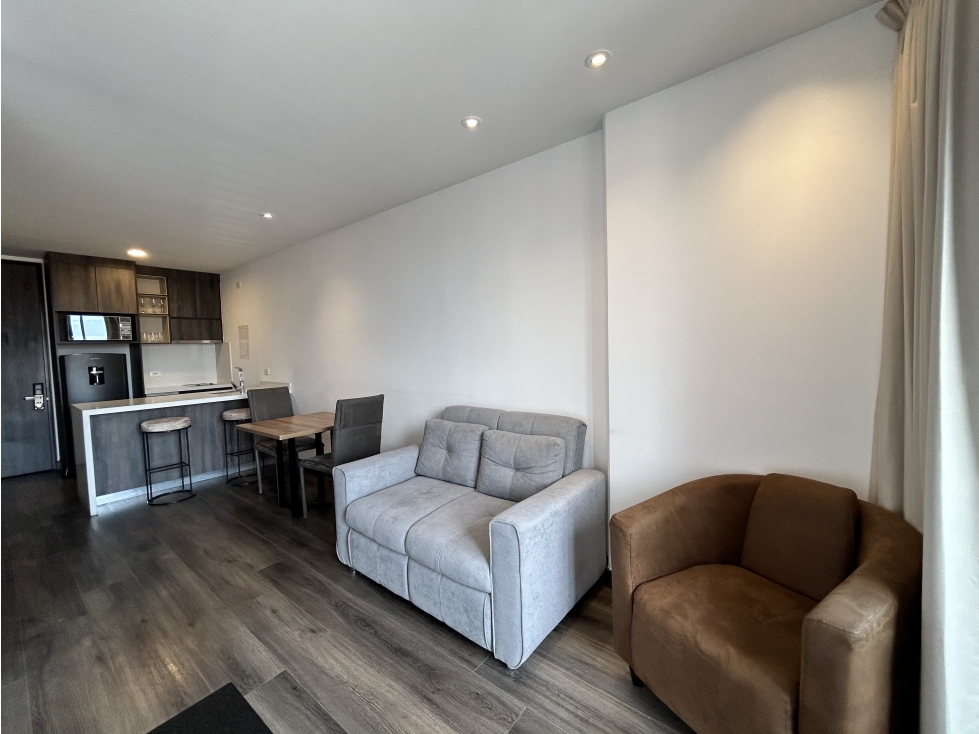 VENTA APARTAESTUDIO DE LUJO AMOBLADO EN CHICO — foto 2