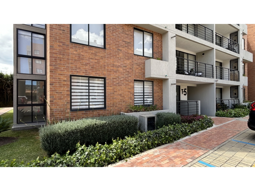 VENTA ACOGEDOR APARTAMENTO CON BALCON EN CAJICA TERRASABANA