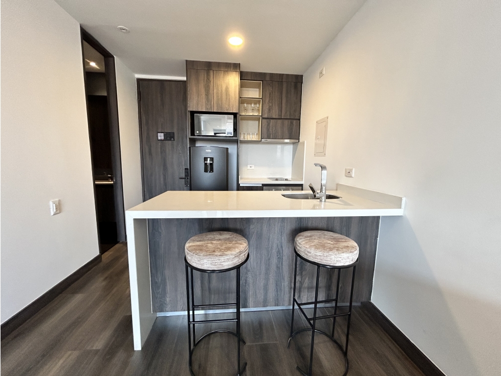 VENTA APARTAESTUDIO DE LUJO AMOBLADO EN CHICO — foto 3
