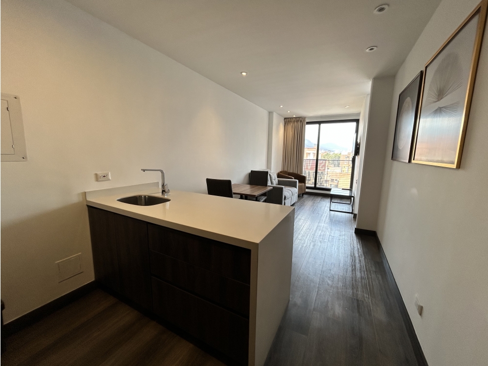 VENTA APARTAESTUDIO DE LUJO AMOBLADO EN CHICO — foto 4