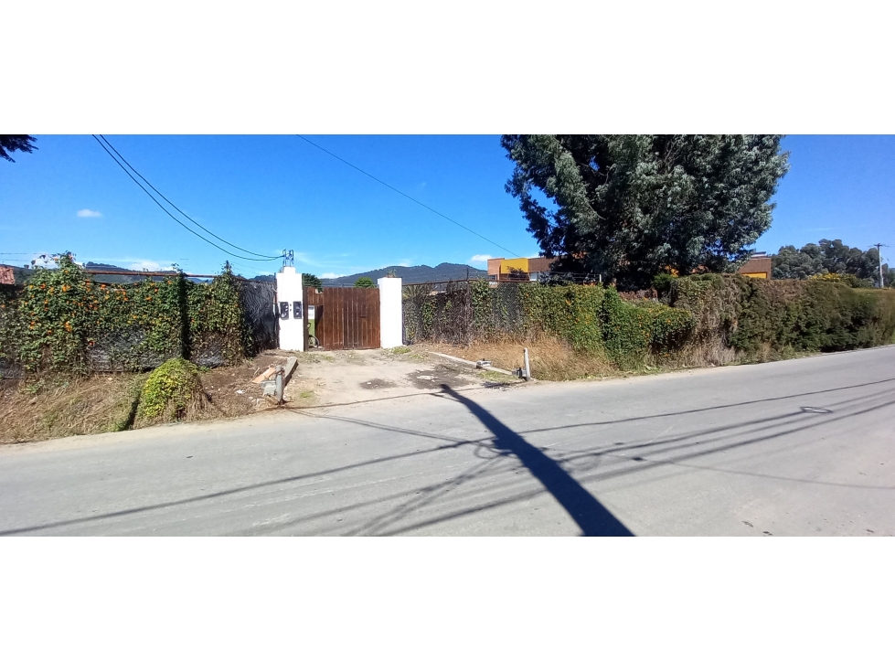 VENDO EXCELENTE CASA LOTE PARA PROYECTO CHIA FAGUA — foto 4