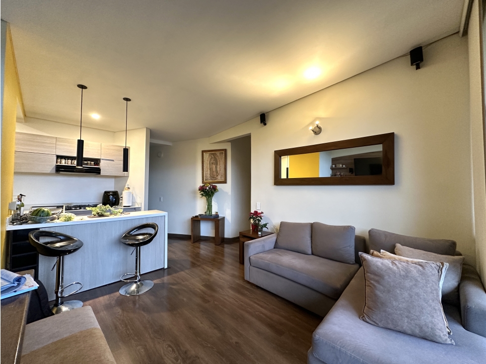 VENTA APARTAMENTO EXCELENTE VISTA EN CAJICÁ