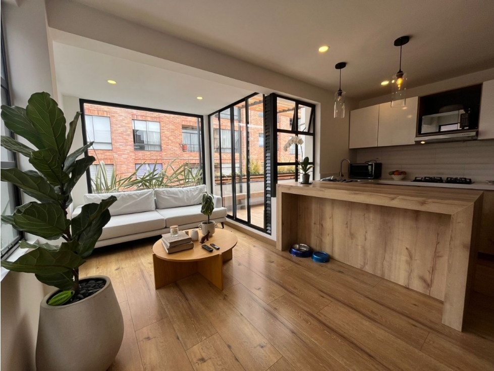 VENTA APARTAMENTO REMODELADO 100% EN SAN PATRICIO DIVIDIDO EN 2 — foto 6
