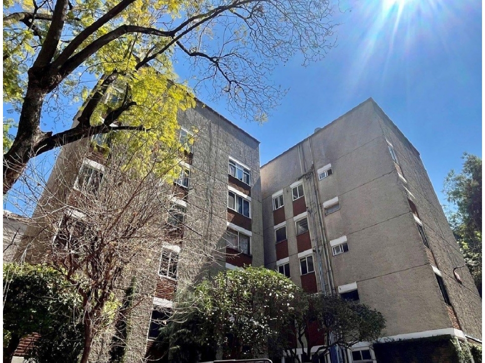 Depto en PB Remate en U Res Insurgentes Sur, FG-2292 - 1