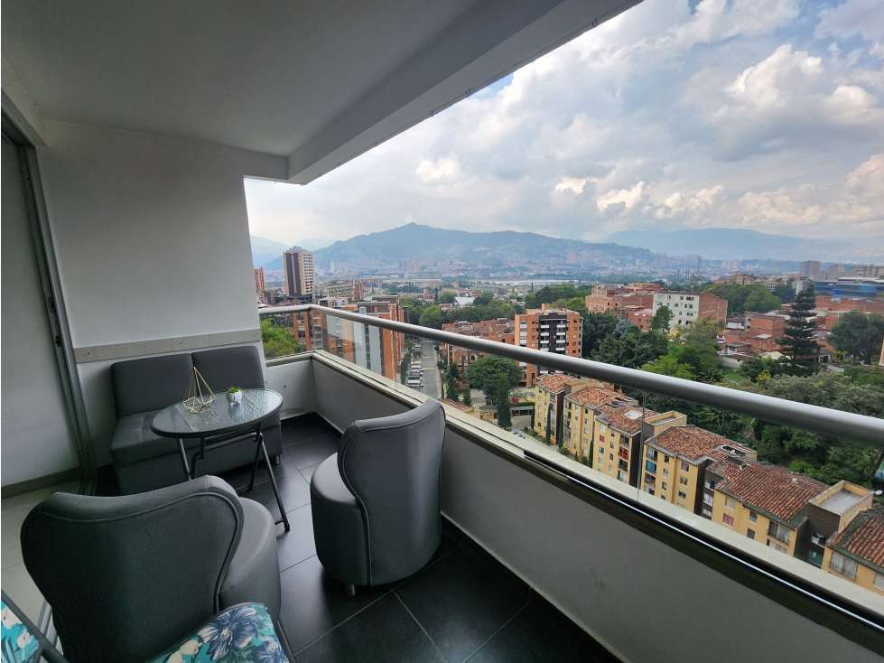 VENTA APARTAMENTO EL OASIS- ENVIGADO, PISO ALTO, VISTA CIUDAD — foto 5