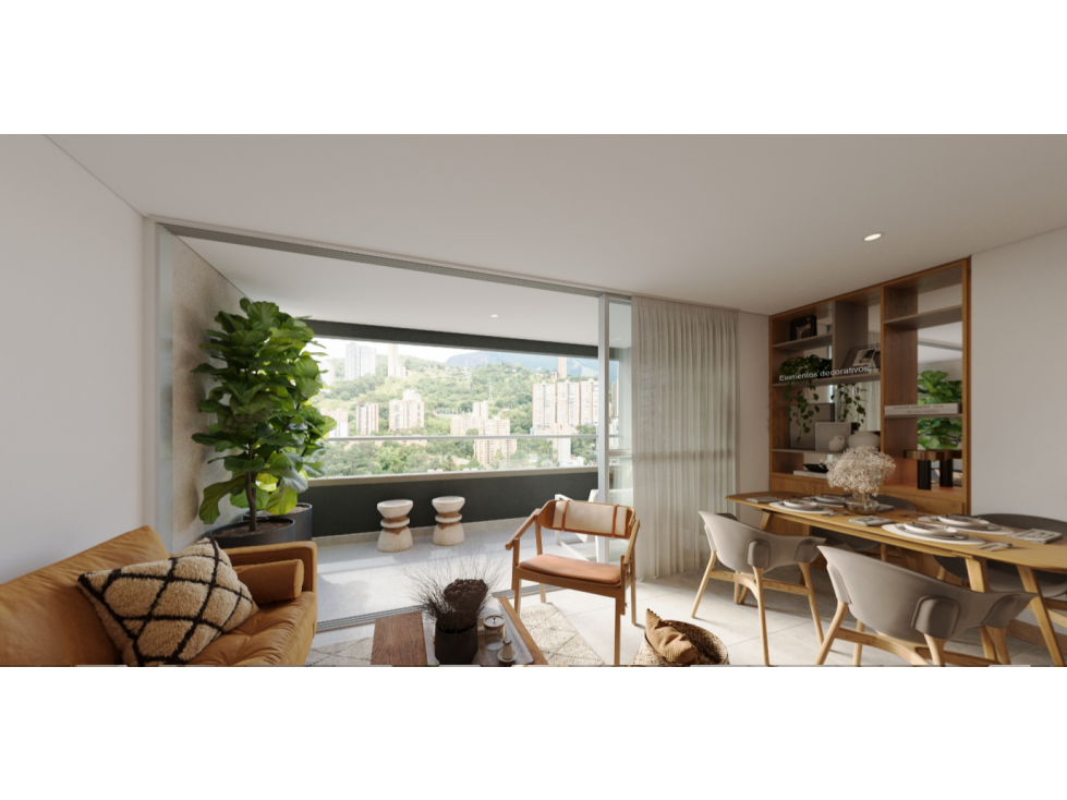 VENTA APARTAMENTO PARA ESTRENAR EN CIUDAD DEL RÍO - VISTA ABIERTA. — foto 3