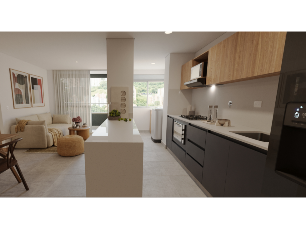 VENTA APARTAMENTO PARA ESTRENAR EN CIUDAD DEL RÍO - VISTA ABIERTA. — foto 2