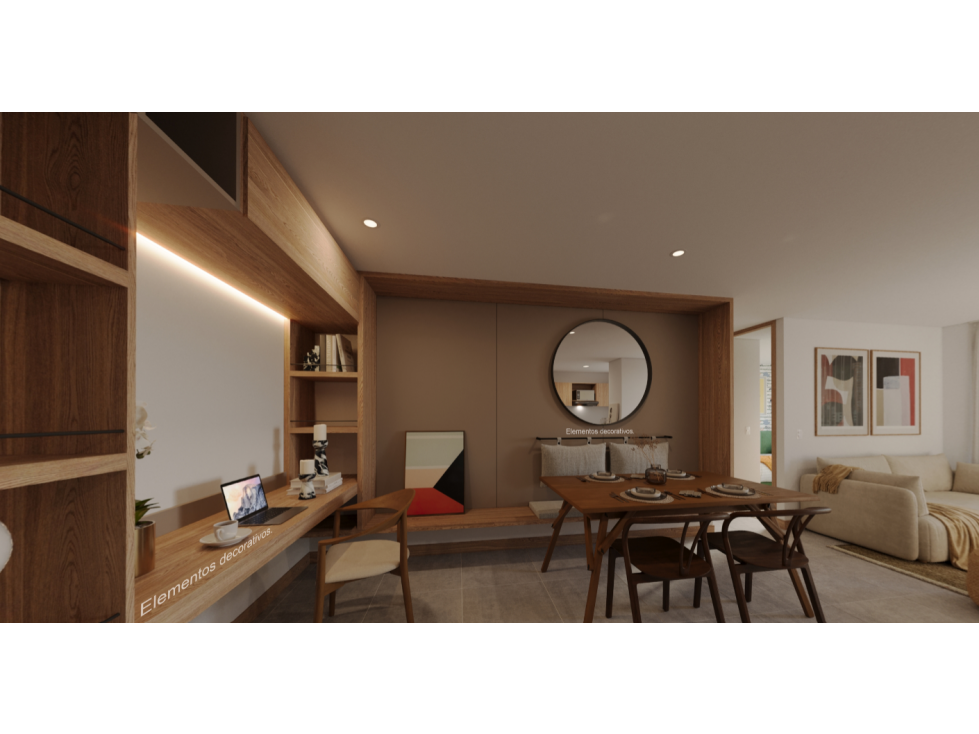 VENTA APARTAMENTO PARA ESTRENAR EN CIUDAD DEL RÍO - VISTA ABIERTA. — foto 3
