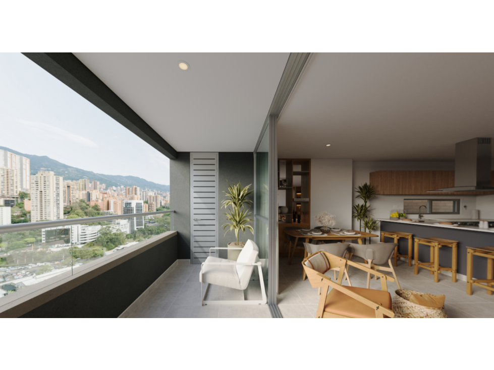 VENTA APARTAMENTO PARA ESTRENAR EN CIUDAD DEL RÍO - VISTA ABIERTA. — foto 4