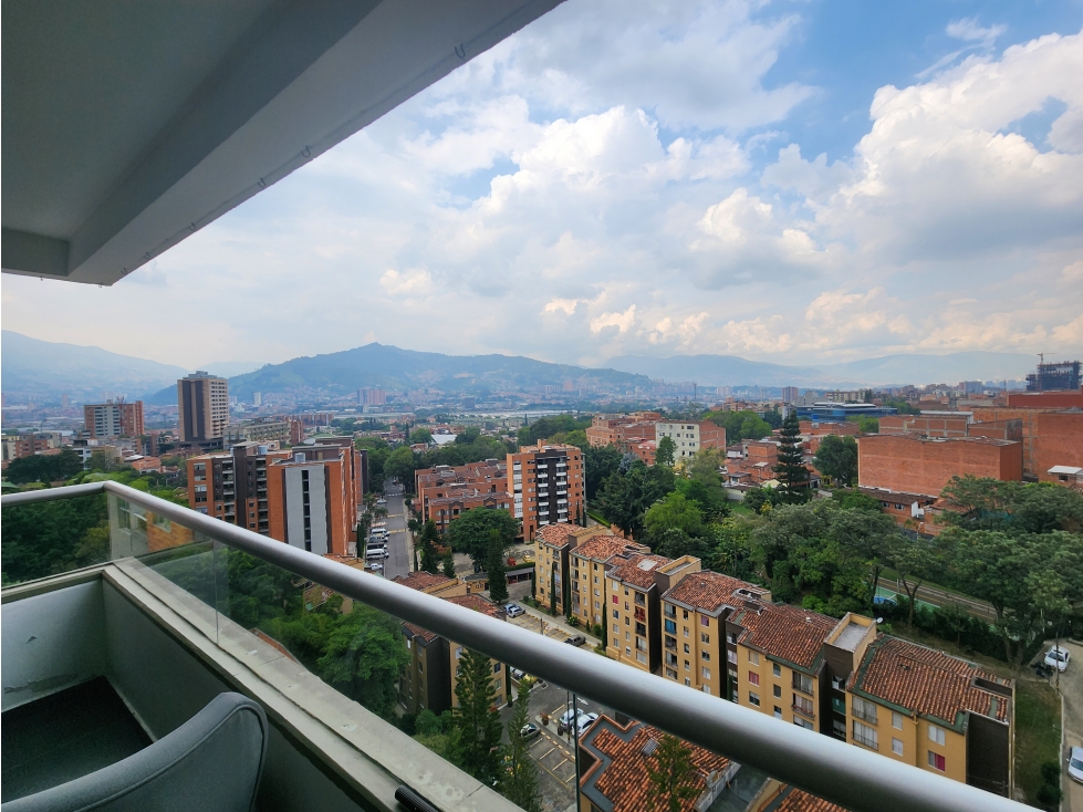 VENTA APARTAMENTO EL OASIS- ENVIGADO, PISO ALTO, VISTA CIUDAD