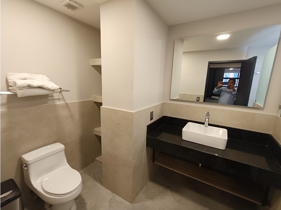 Renta de excelente Suite Amueblada c/2 camas en Av. Juarez - 6