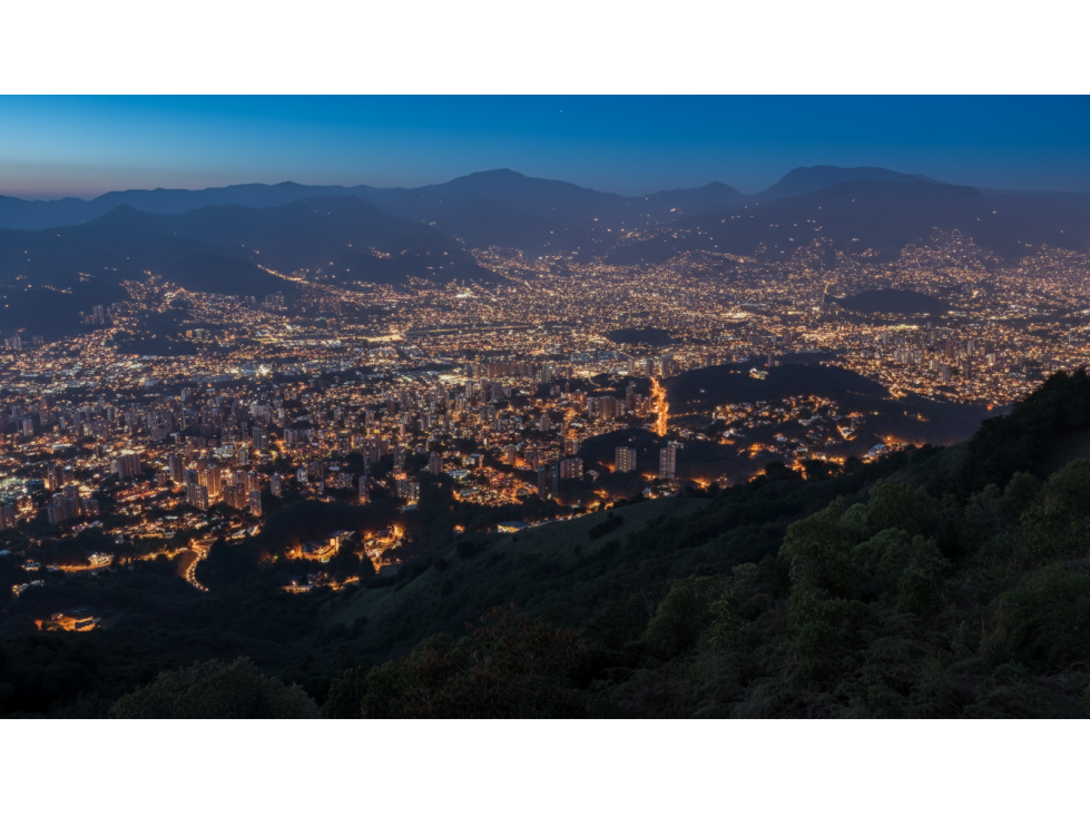 Lote Santa Elena Vereda El Plan Vista panoramica a Medellin