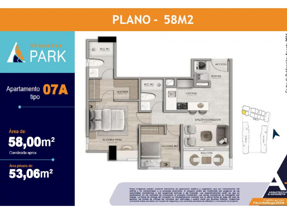 Vende cesion de derecho apartamento Veranova Park- Medellin