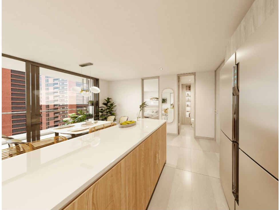 Apartamento en moderno proyecto -Cuidad del Rio