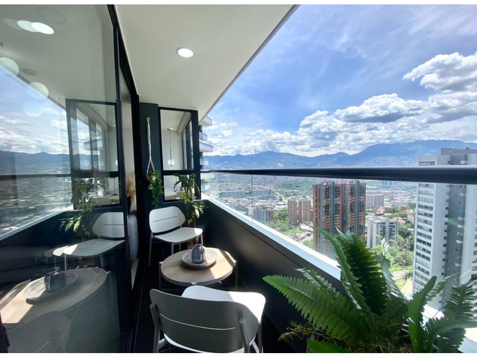 Apartamento vista panoramica a Medellin- Acceso por Av las Palmas — foto 3