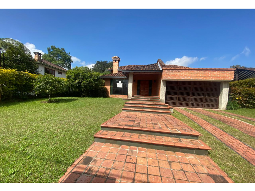 Casa campestre en Gualanday llanogrande -Rionegro