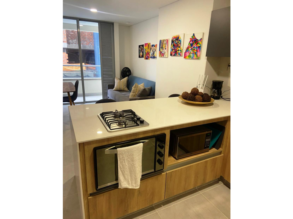 Aparta estudio en Ciudad del rio-Medellin - 1