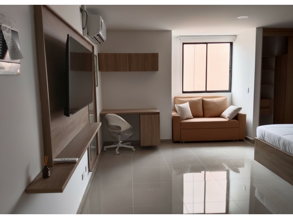 Vende Aparta Loft- amoblado con permiso para rentas cortas- Laureles — foto 4