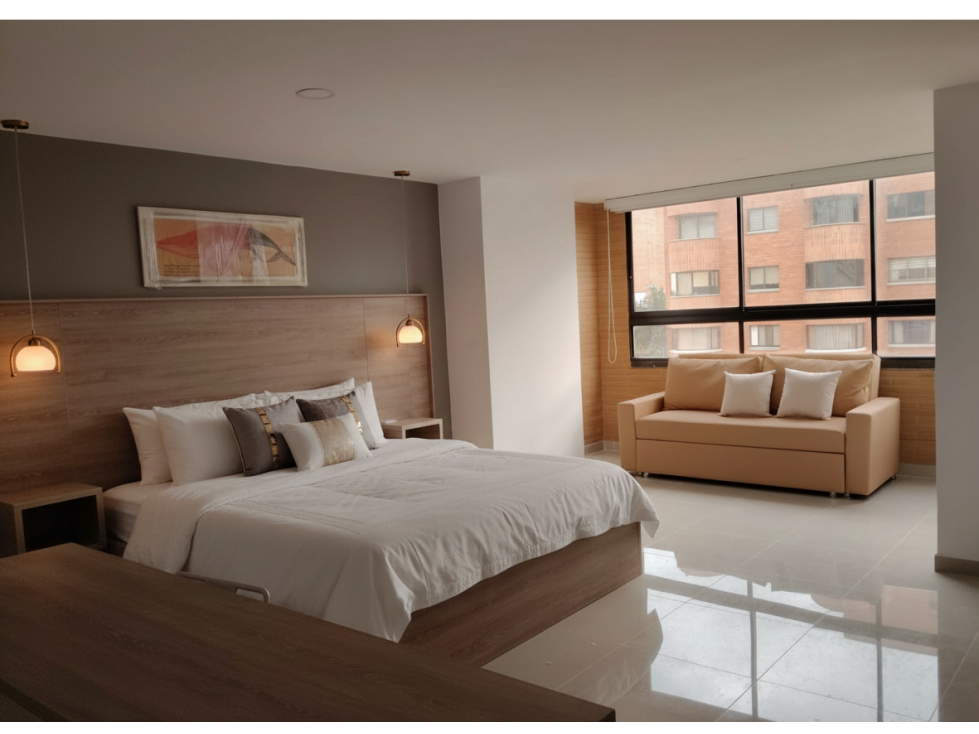 Vende Aparta Loft- amoblado con permiso para rentas cortas- Laureles