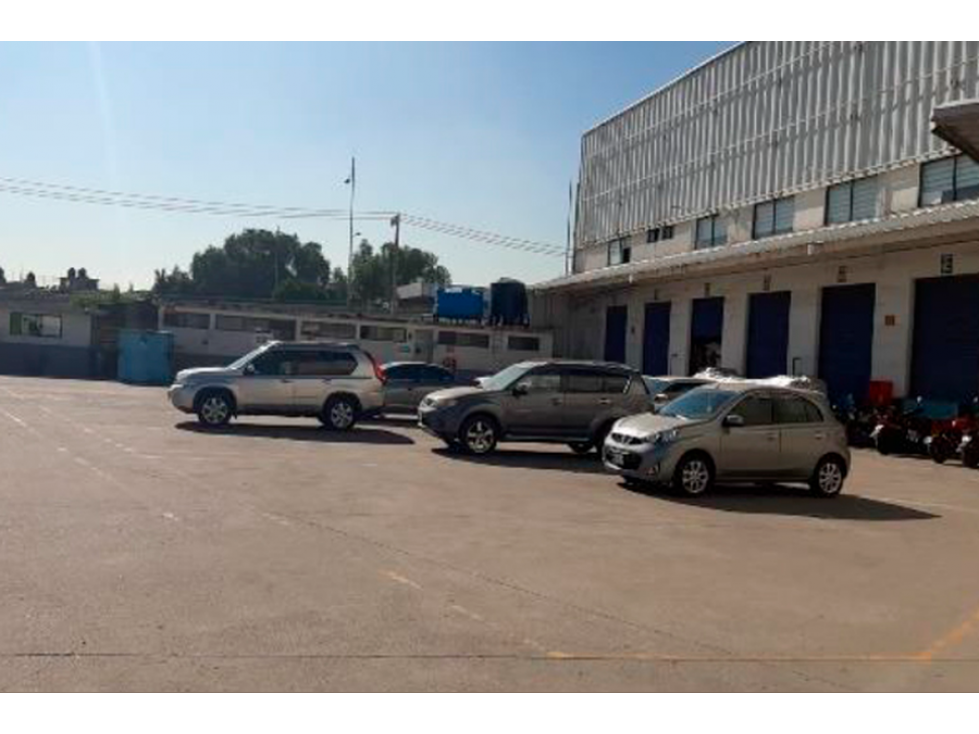 RENTA NAVE TLANEPANTLA 4,200M2 - 2