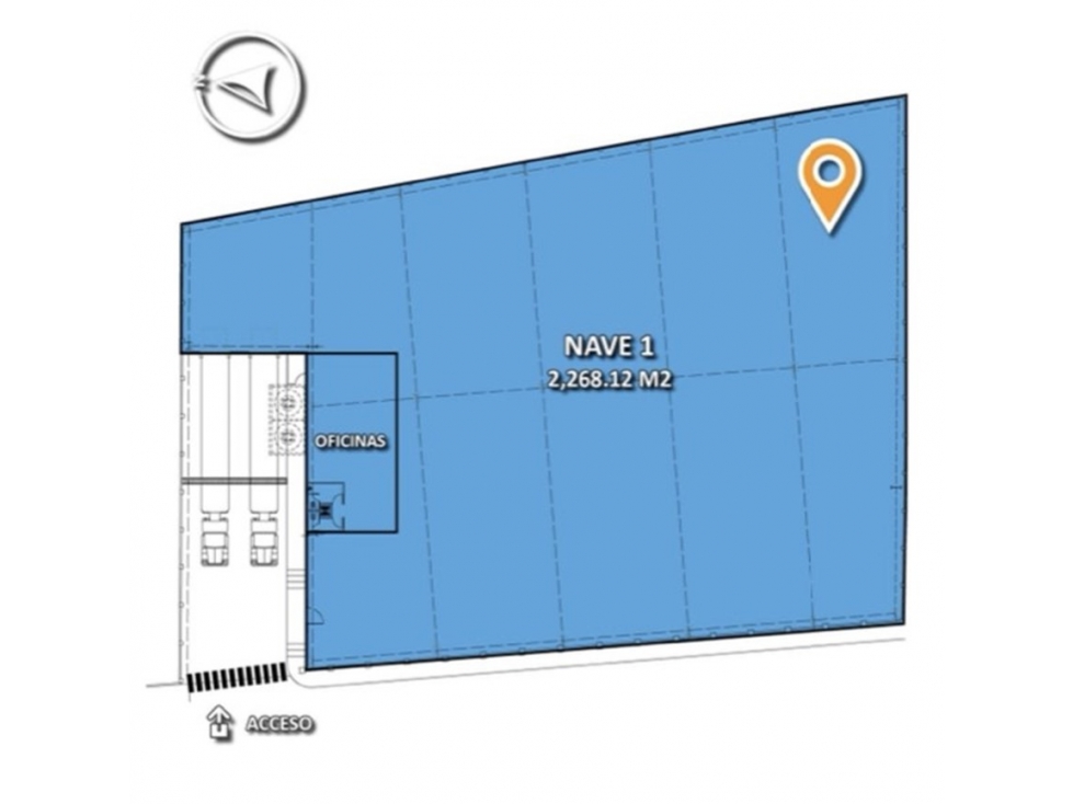 RENTA NAVE EN TEPOTZOTLAN 2,268 m2 - 2