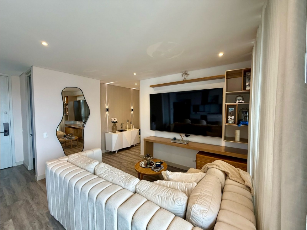 SE RENTA APARTAMENTO AMOBLADO 98m2 SECTOR VÍA LINARES, POBLADO — foto 4