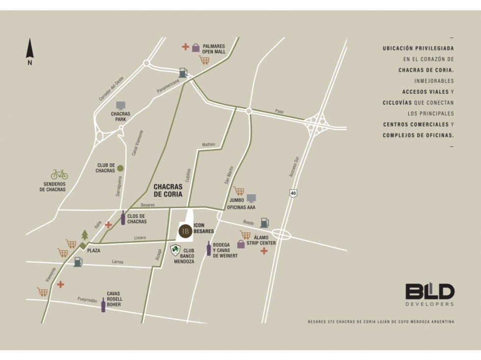 LOTE EN VENTA - BARRIO PRIVADO - ICON BESARES - 4