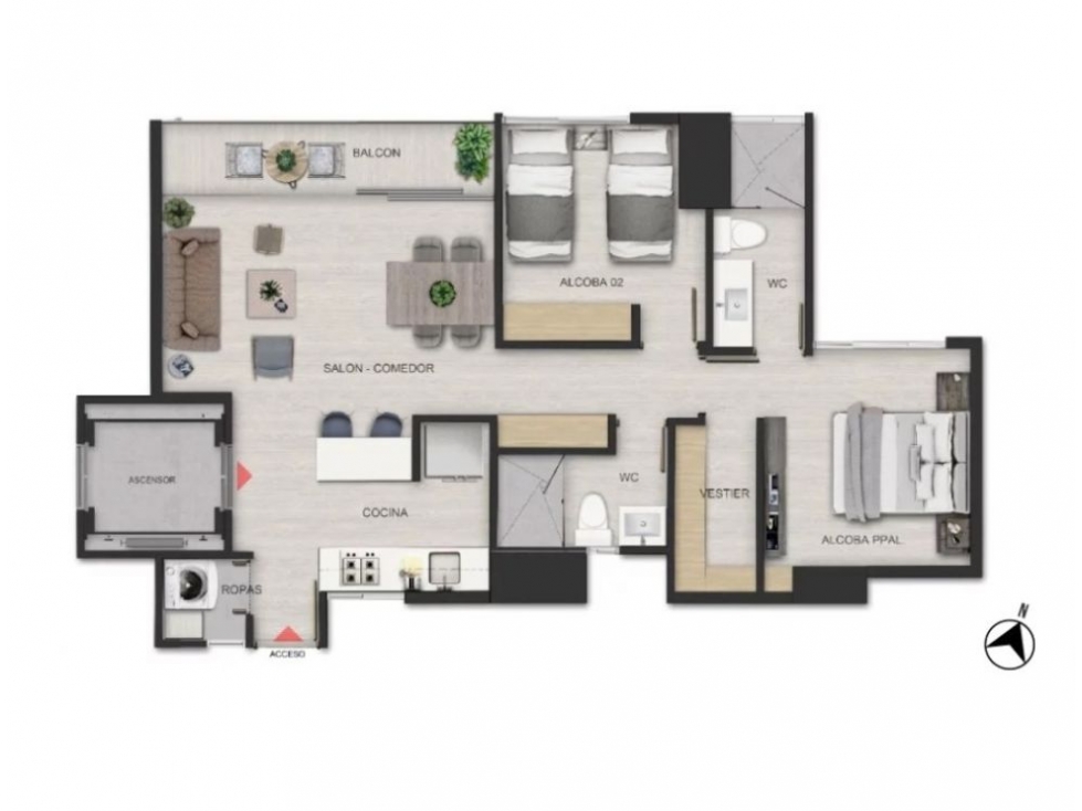 Apartamento en Venta, Laureles en Medellín — foto 4