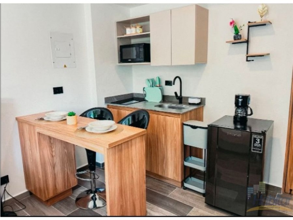 Apartaestudio en venta, Florida Nueva en Medellin — foto 3