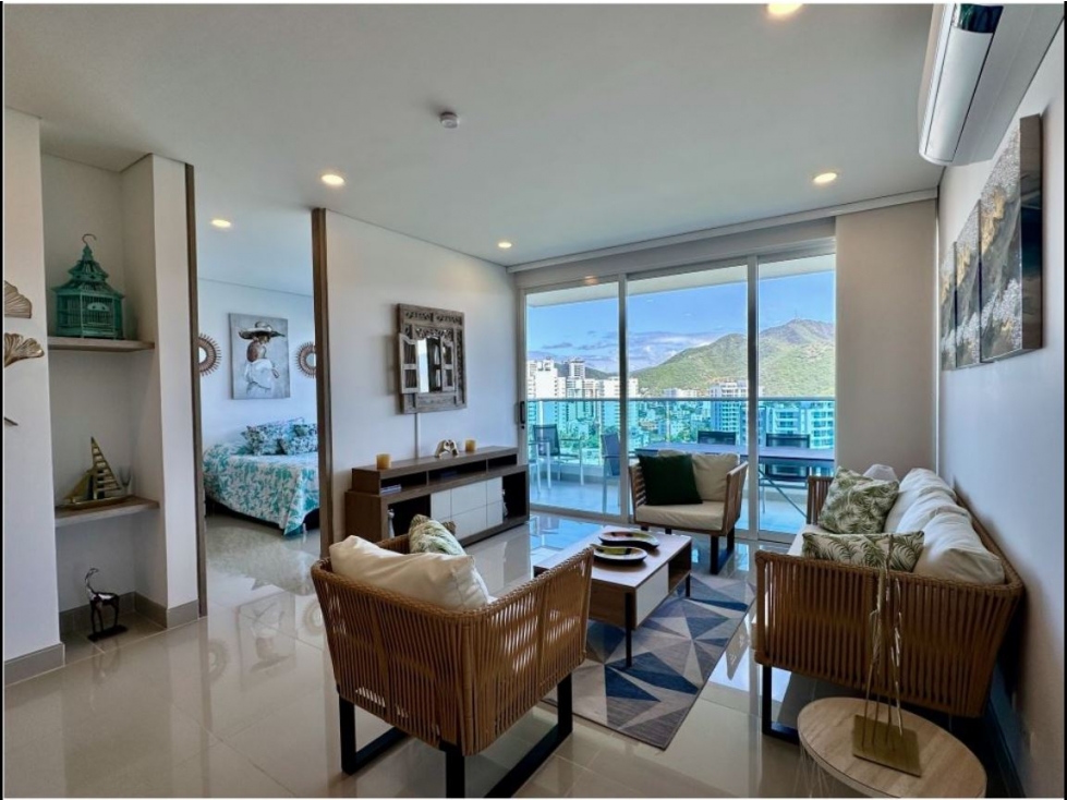 Venta de apartamento frente al mar permiso turismo Playa Salguero MS — foto 3