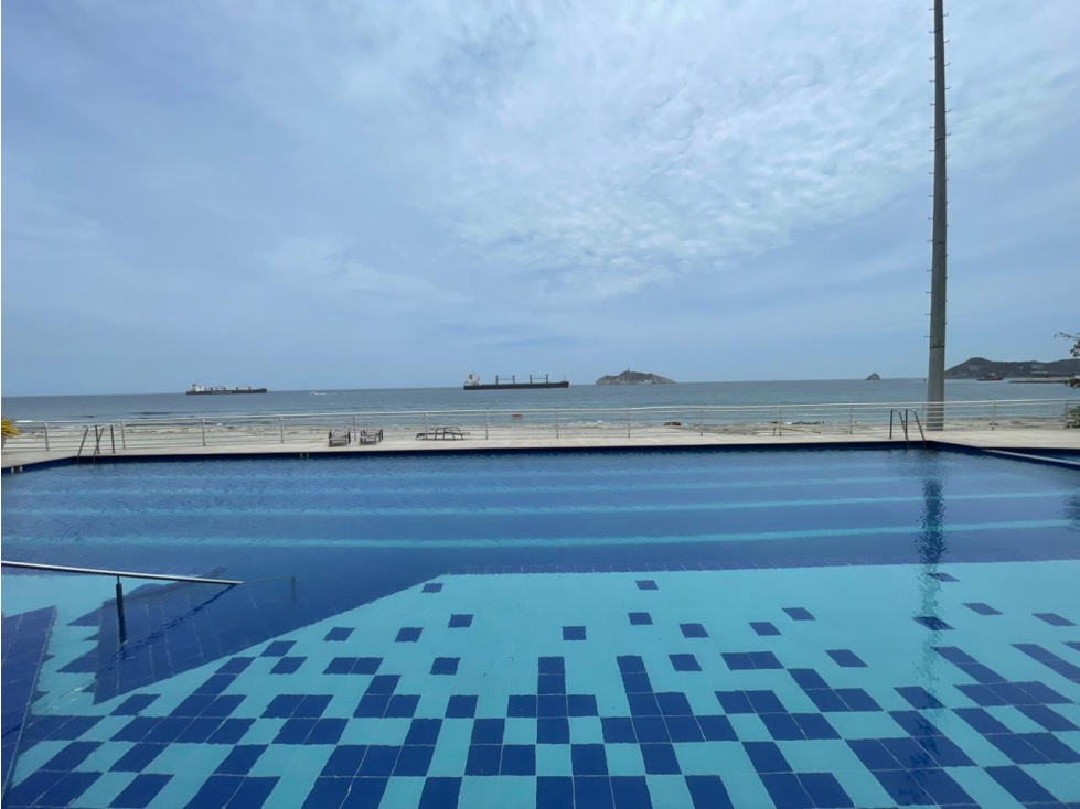 Venta de apartamento frente al mar edificio Bahía Linda Santa Marta — foto 2