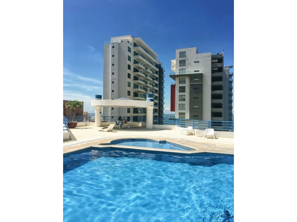 Apartaestudio en venta en Pozos Colorados, Santa Marta, con piscina