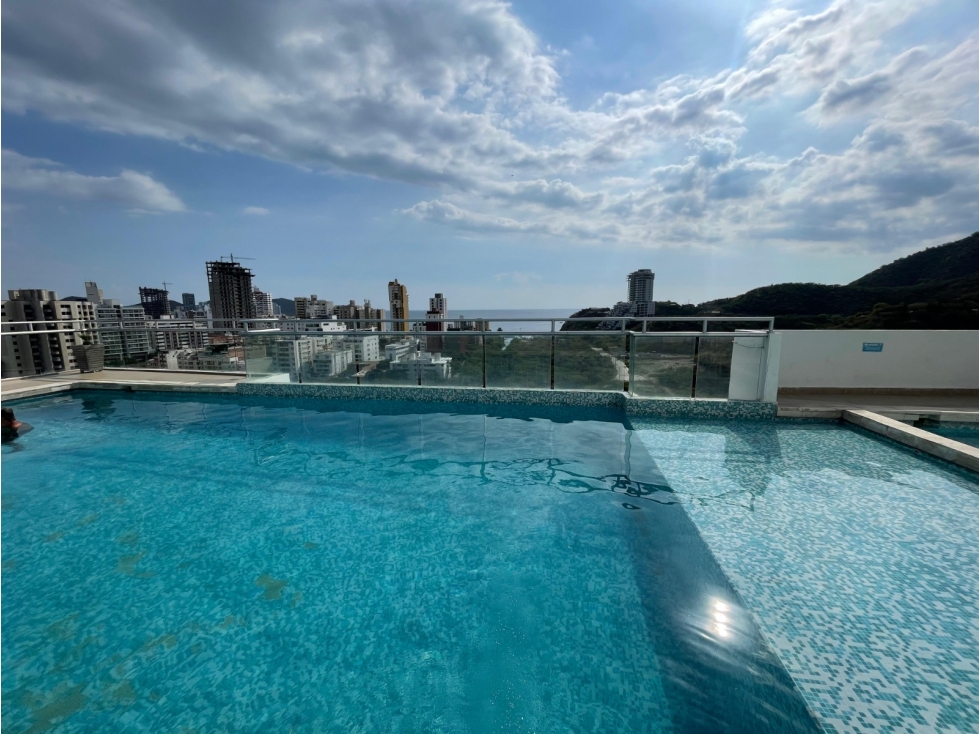 Apartamento en venta en El Rodadero, Santa Marta, con vista al mar