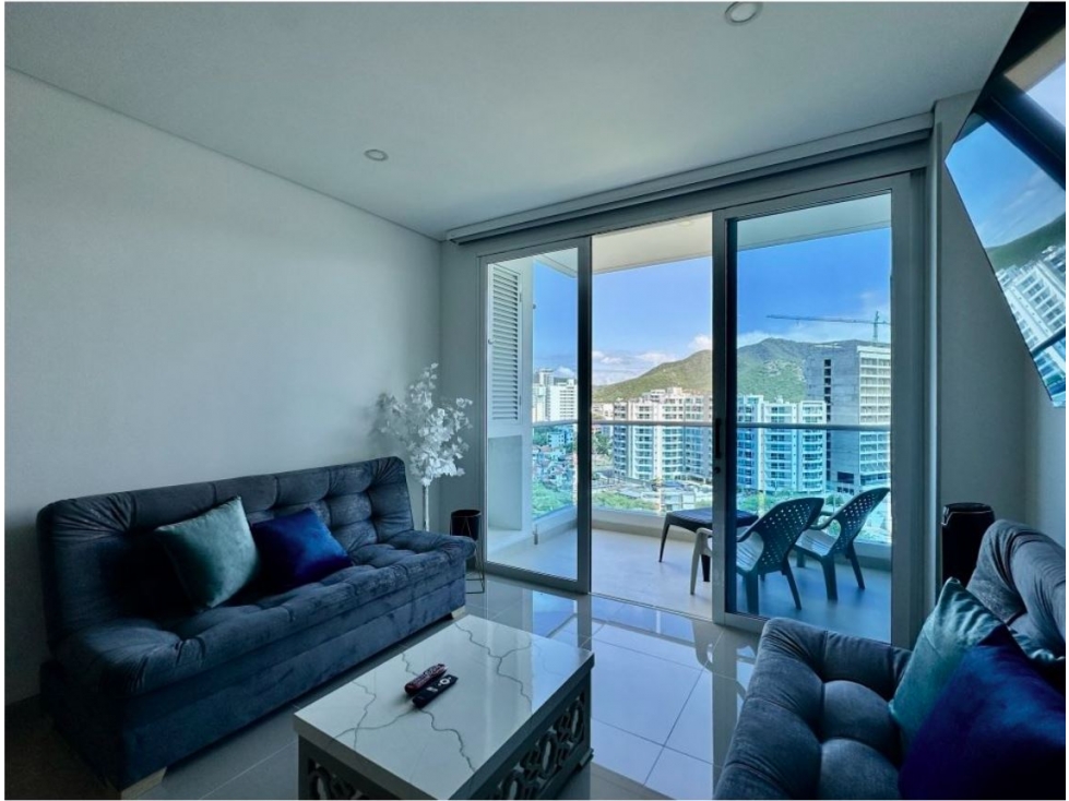 Venta de apartamento permiso turistico frente al mar Playa Salguero — foto 2