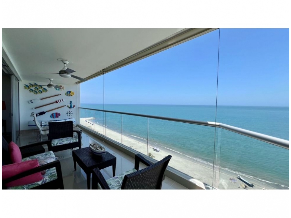 Venta de apartamento frente al mar en Playa Salguero-Santa Marta — foto 2