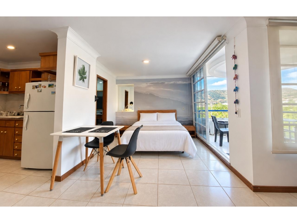 Apartaestudio en venta en Pozos Colorados, Santa Marta, con piscina — foto 2