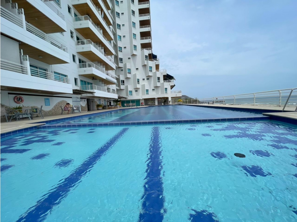 Venta de apartamento frente al mar edificio Bahía Linda Santa Marta
