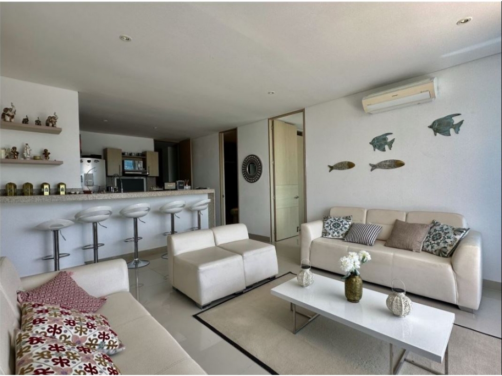 Venta de apartamento permiso turístico Playa Salguero Santa Marta MS — foto 3