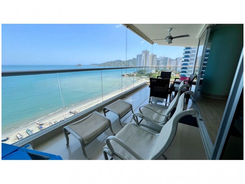 Venta de apartamento frente al mar en Playa Salguero-Santa Marta — foto 3
